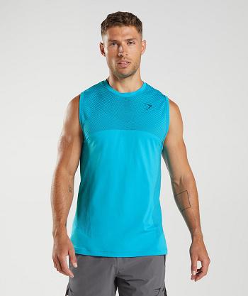 Pánské Tílko Gymshark Apex Seamless Tmavě Šedé Blankyt Blankyt | CZ 2286MQZ
